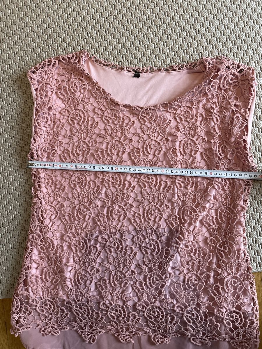 Tops: Top mit Spitze, altrosa, M – D'occasion à Solothurn par Bobesch08 5