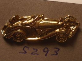 1 Goldener Oldtimer Pin (S293)