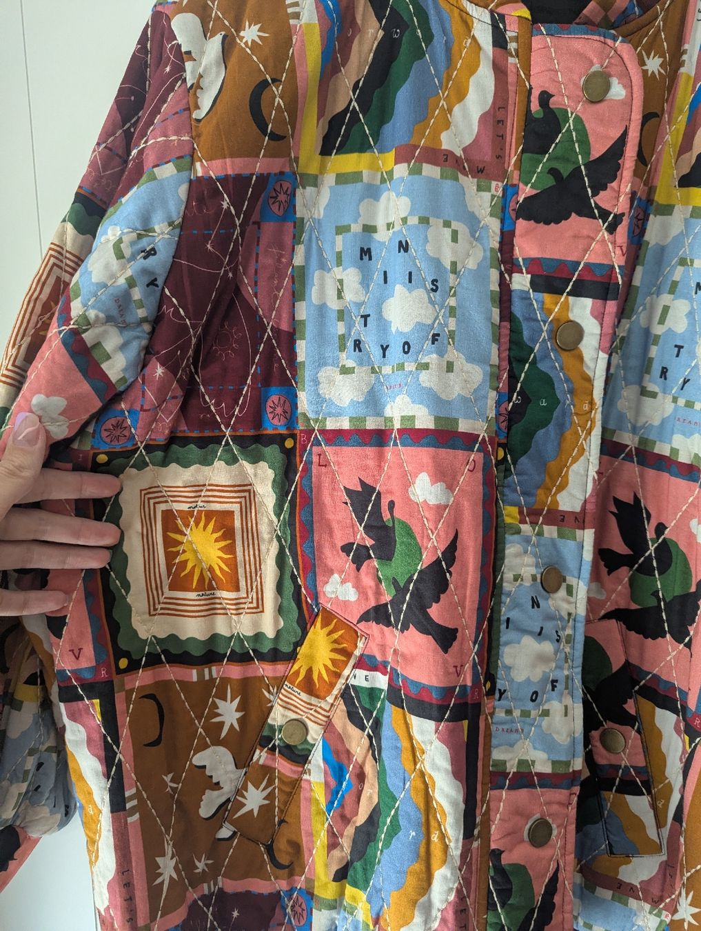 Sezane Vestes: Sézane x Pangea - Richie Jacket - W40 – D'occasion à Zürich par gag_wg7n 3