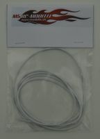 Silikonkabel Kupferlitze AWG20 1m Weiss