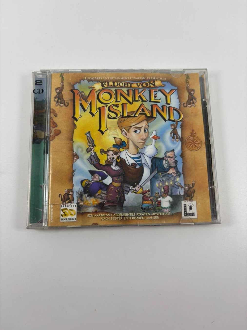 Giochi: Flucht von Monkey Island  (PC) – Usato da Herisau venduto da Seyashop1