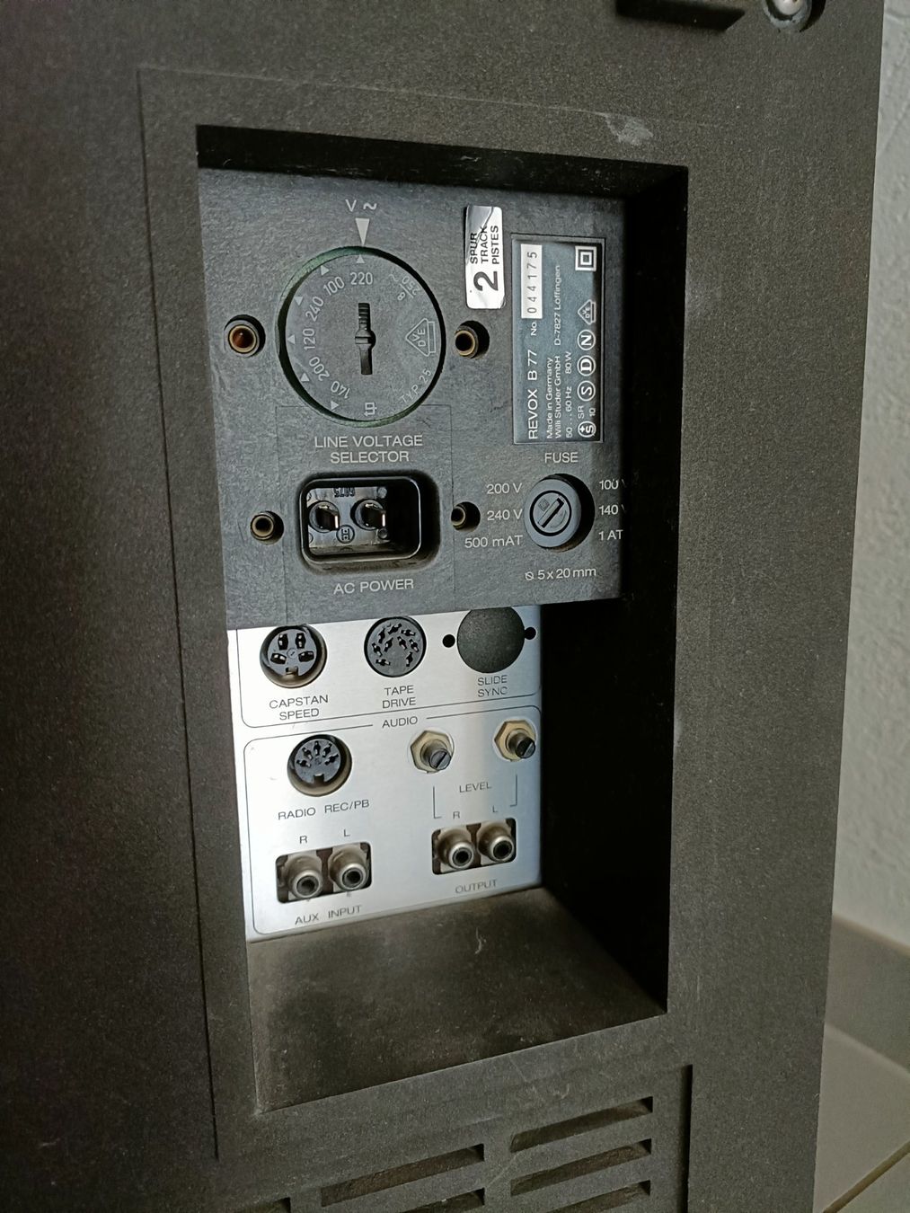 Revox Apparecchi a nastro: Magnétophone à bandes REVOX B77 – Difettoso da Pampigny venduto da edyschi 8