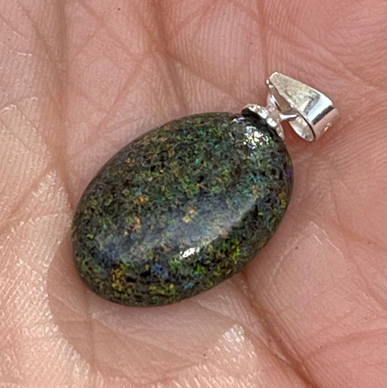 Ciondoli: Black Opal Anh. Whithe Cliffs Australien, Sale, alter Pr. 45 – Nuovo (secondo la descrizione) da Diegten venduto da hamofi57 7