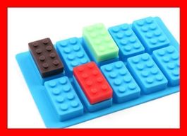 Eiswürfelbehälter Lego Steine Silikon Giessform Mulde backen