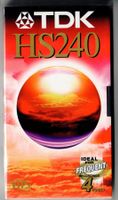 🎞️ TDK VHS Videokassette HS240 Neu & OVP leere Kassette 📼