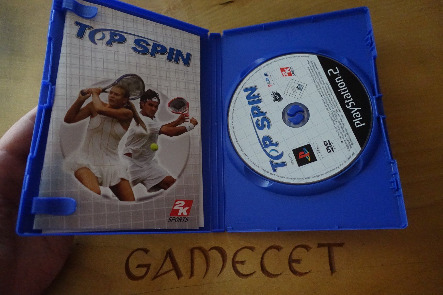 Sony Spiele: Top Spin – Gebraucht aus Steinach von Gamecet 3