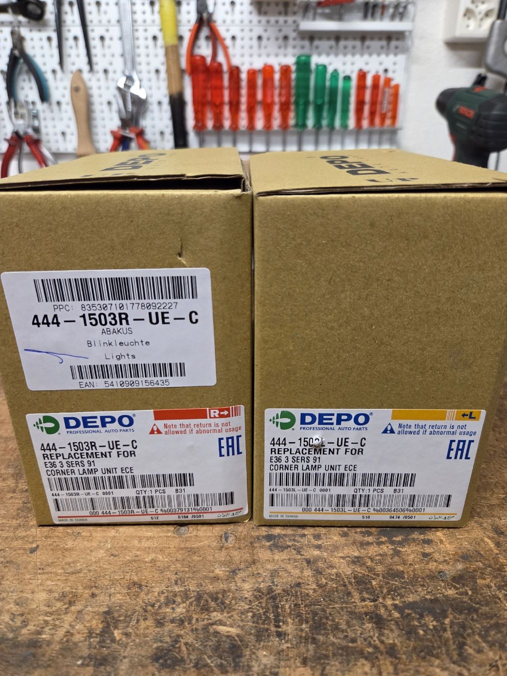 BMW Tutti pezzi di ricambio auto: BMW E36 Blinker Vorne L & R [NEU] – Nuovo e nell'imballaggio originale da Rothrist venduto da Aegi4852 3