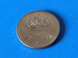 Spain - 25 Pesetas - Juan Carlos I 1975