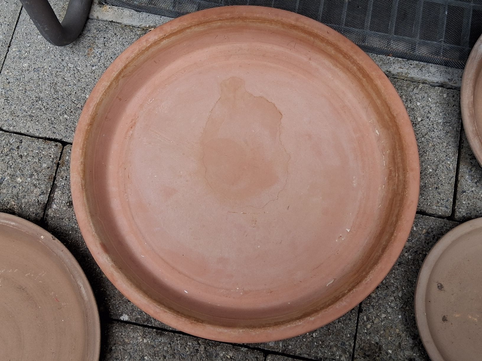 Sottobicchieri: 4 Untersetzer Terrakotta verschiedene Grössen. – Nuovo (secondo la descrizione) da Aarburg venduto da brujil 4