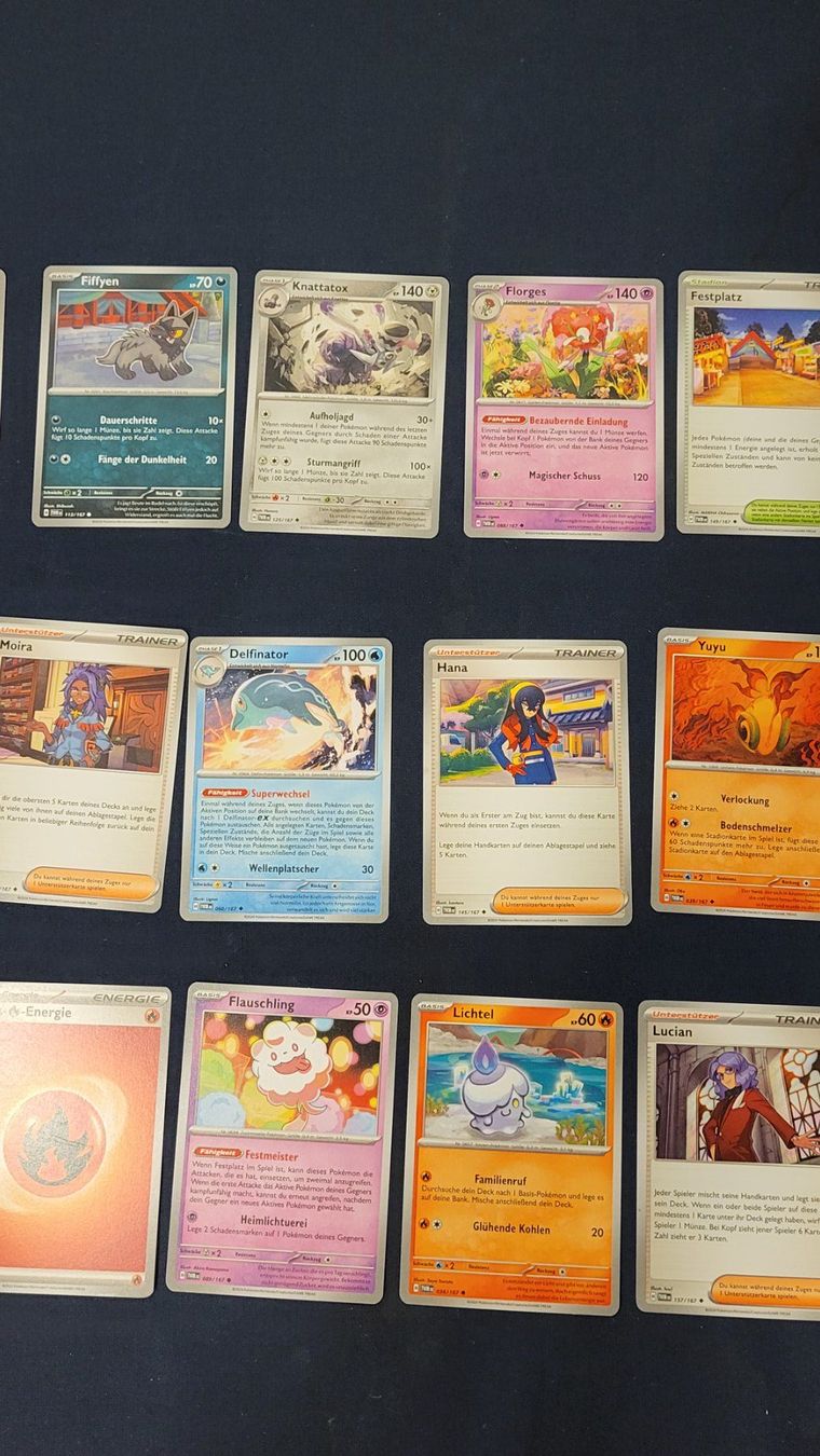 Pokémon Sammelbilder & Trading cards: Pokémon, 24 Karten – Gebraucht aus Uster von gurust 2