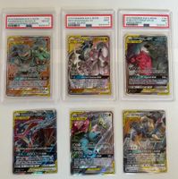Pokémon Tag Team GX Lot  NM/MINT - 3 PSA graded +3 Raw cards