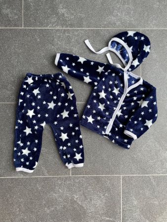 Gr.68 Hose Jäckchen Set Plüsch Fleece