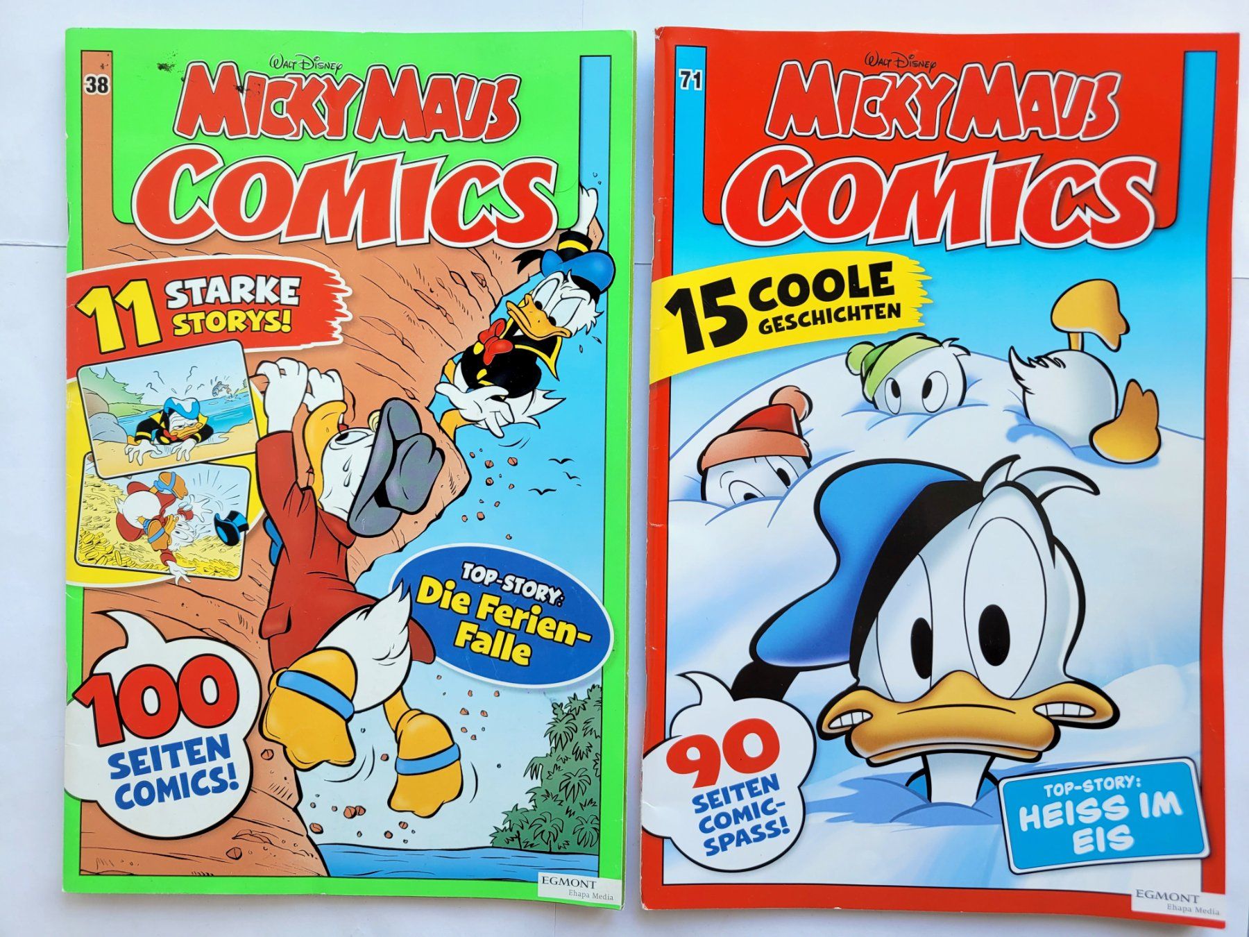 Fumetti: 2 Micky Maus Nr.38+71 – Usato da Schöftland venduto da huair