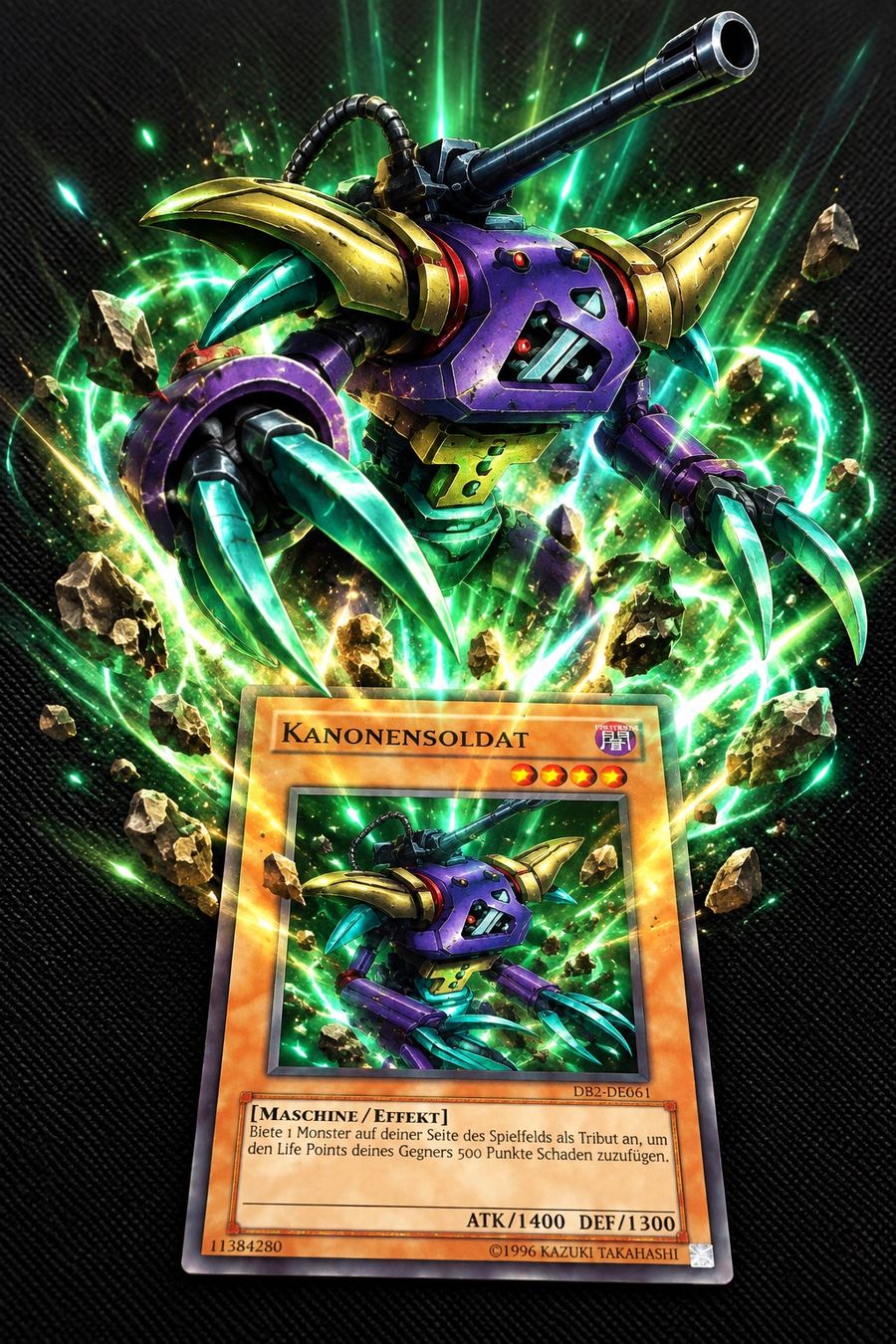 Yugioh Sammelbilder & Trading cards: Kanonensoldat - DB2-DE061 – Gebraucht aus Zürich von mountainwizard00 2