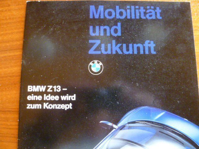 BMW Documenti: BMW Z13 Prospekt 1993 – Usato da Zofingen venduto da sosalinos01 3