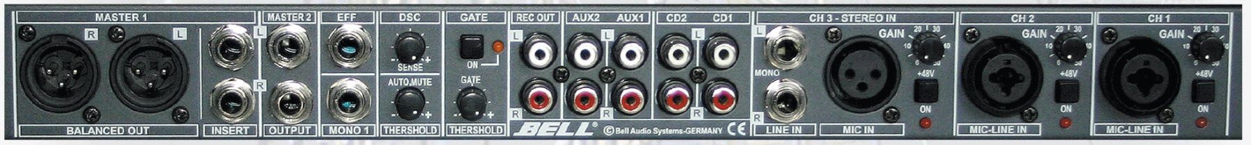 Console di mixaggio: Zonenmixer Bell ZX3 – Nuovo e nell'imballaggio originale da Aesch LU venduto da Musicaudio 1