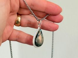 Labradorite necklace