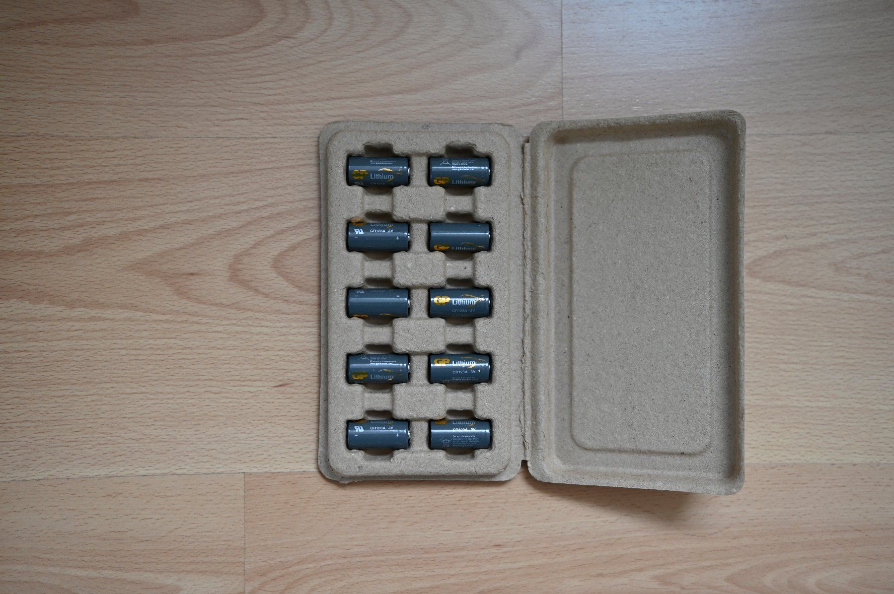 Akkus: GP CR123A Batterien Set mit 10 Stück – Neu (gemäss Beschreibung) aus Hägendorf von