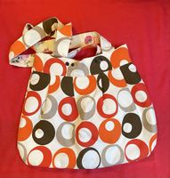 Handtasche Tasche, Vintage Stil - beidseitig verwendbar