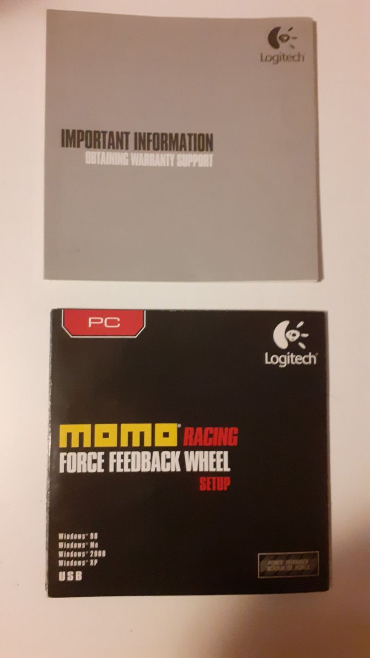 Logitech Controller: Logitech MOMO Racing Force Feedback Wheel – Neu (gemäss Beschreibung) aus Möhlin von Marderli 3
