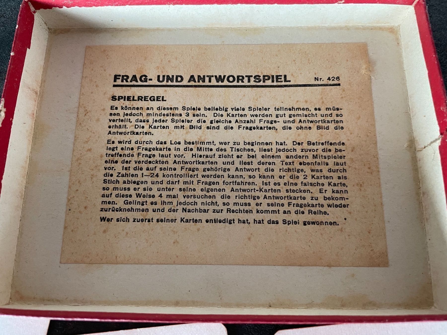 Spiele: Ravensburger No.426 Frag & Antwort Antik – Gebraucht aus Vallamand von Bricbracbroc82 4