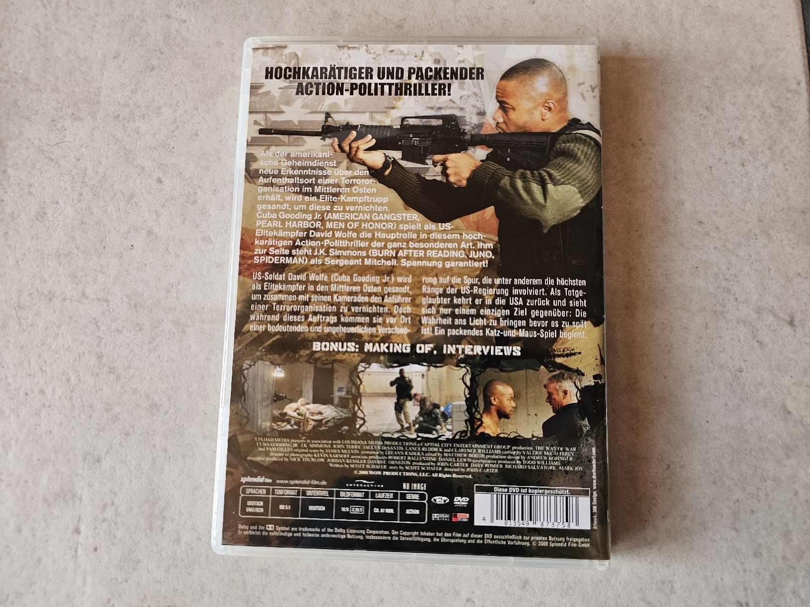 Alle DVDs: Way Of War – Gebraucht aus Schneisingen von backstore24 1