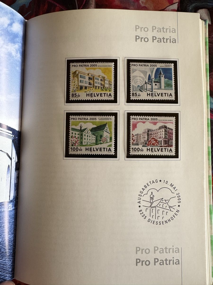 Alben: Schweizer Briefmarken Jahrbuch 2005 komplett postfrisch – Gebraucht aus Leutwil von Jaxon_withXx 4