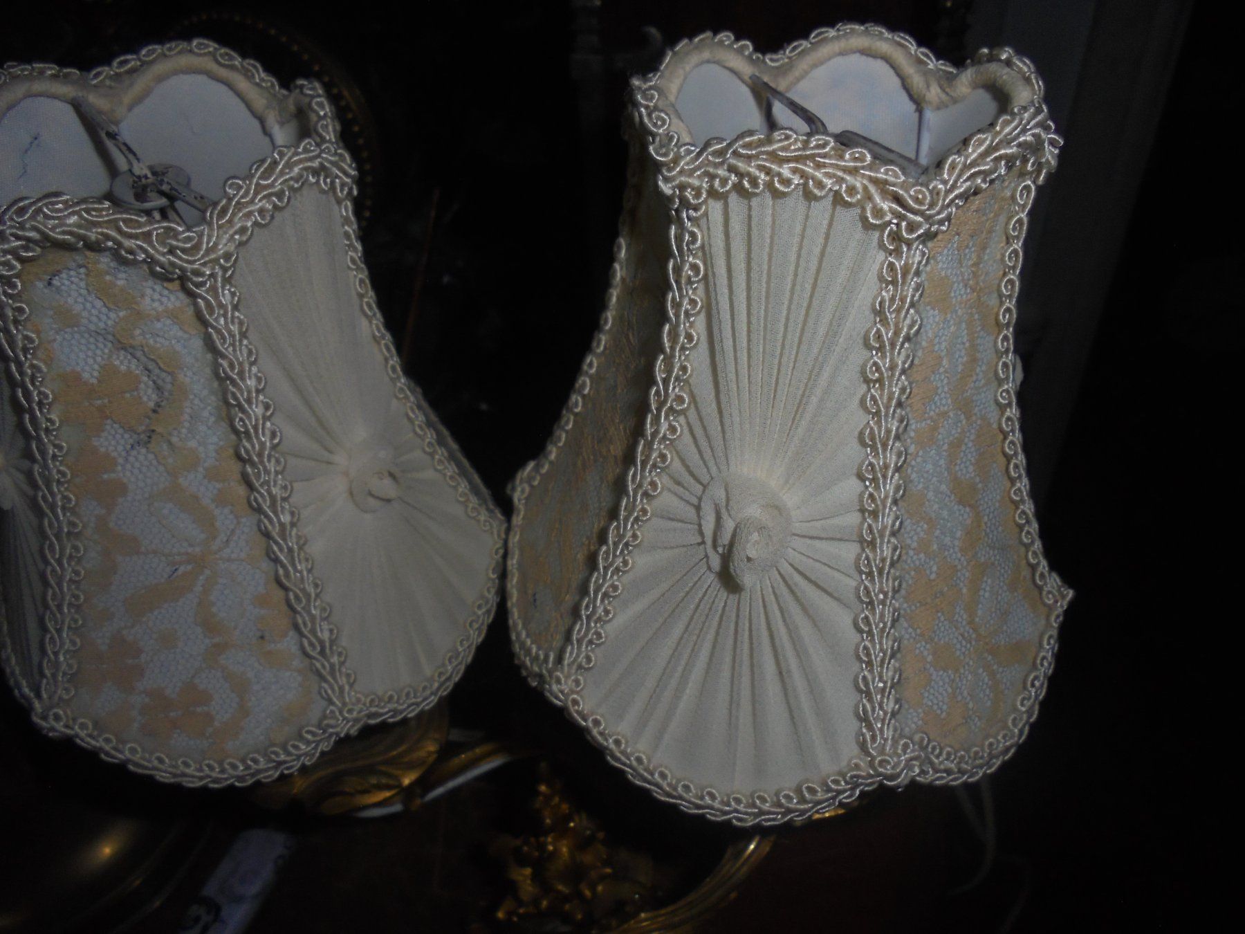Lampade: Antike Doppellampe, Bronze, von ca. 1940 – Usato da Camorino venduto da Hunpete 3