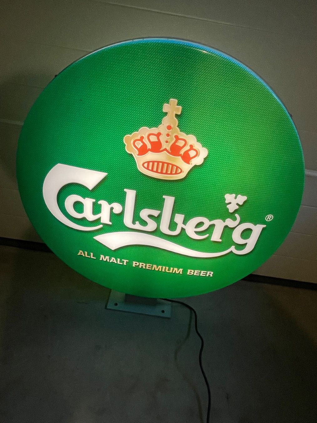 Lampade: Carlsberg Bier Leuchtreklame – Usato da Ettingen venduto da Donald4107 1