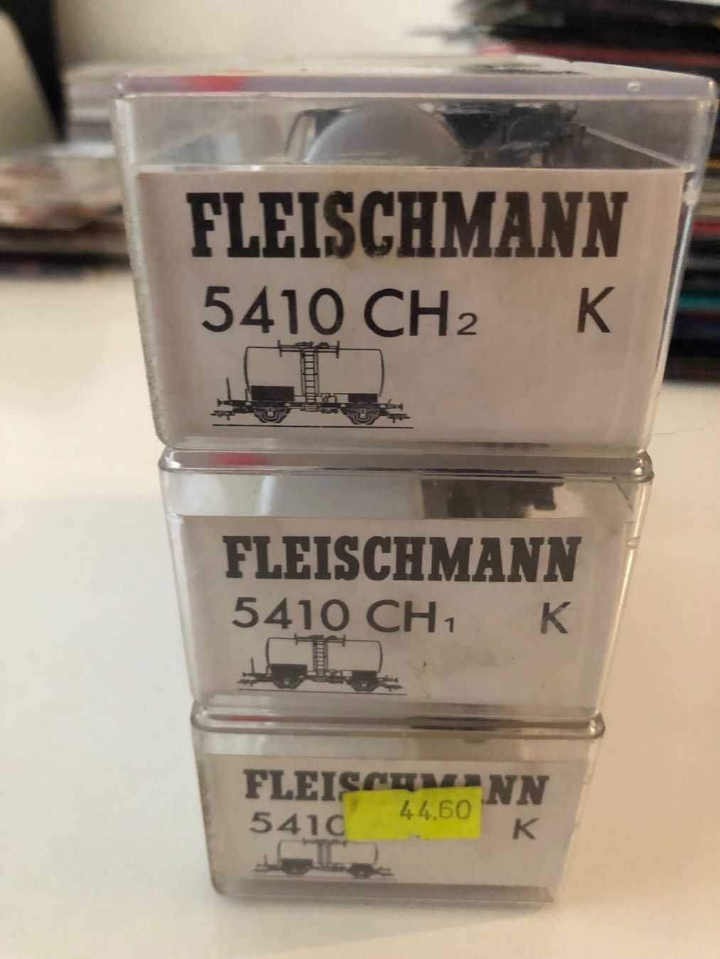 Fleischmann Modellini di ferrovie: Fleischmann 3er Set 5410 NEU – Nuovo e nell'imballaggio originale da Ostermundigen venduto da Garmin03 1