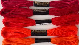 5x Stickgarn / Sticktwist  neu