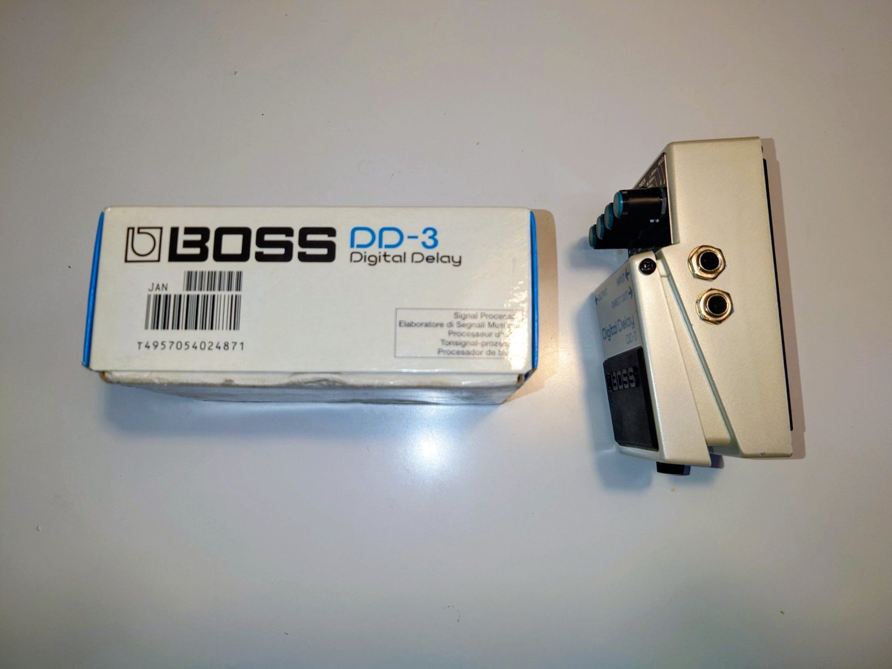 Boss Strumenti musicali: Boss DD-3 DIGITAL DELAY Effekpedal. Altes Modell Vergriffen – Usato da Zürich venduto da Rst7 2