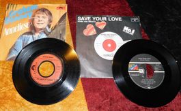LP Single 2 x - Renee and Renato Save you Love  1982 u