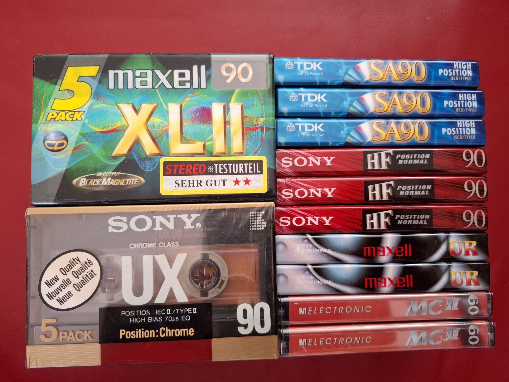 Musicassette: 30 K7 neuves sous blister – Nuovo e nell'imballaggio originale da Crémines venduto da Carambaaa