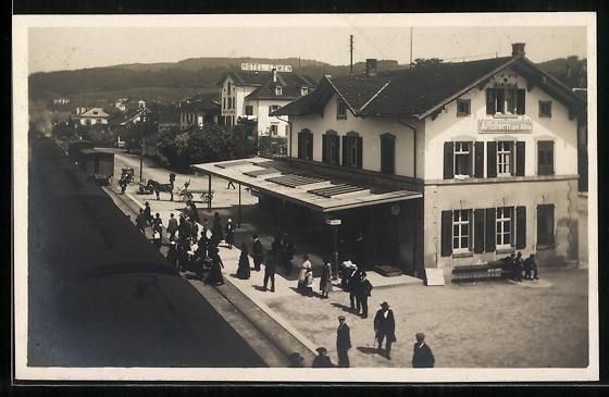 Cartes postales: Affoltern, a. A., Motiv vom Bahnhof und  – D'occasion à Berlin par bartko-reher