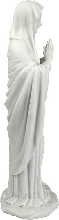 Design Toscano Engelsstatue „Beten Für Den Frieden“ – Aus Marmor-Kunstharz Für Garten & Zuhause