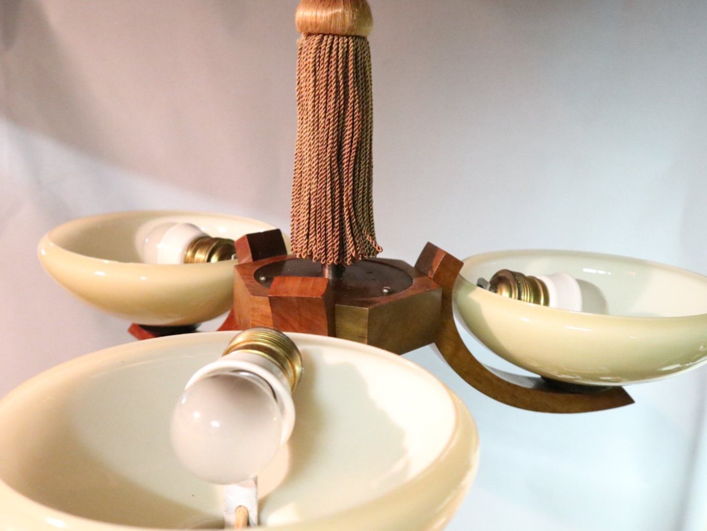 Lampen: Art Deco Deckenlampe 3 Flammig Lampe – Gebraucht aus Eschenbach SG von Astalavista 5