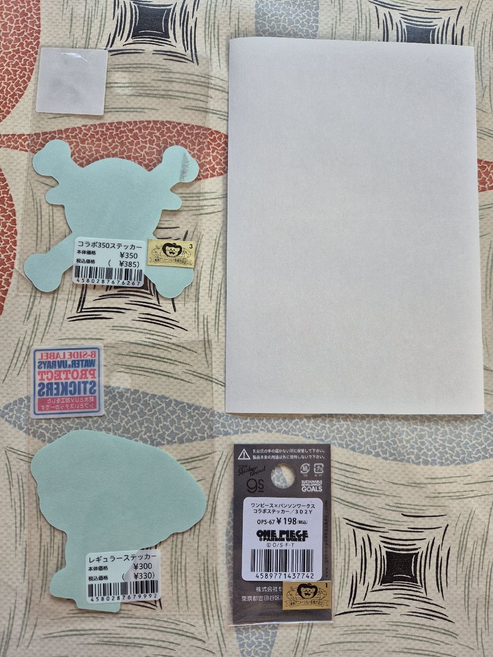 Sticker: One Piece Sticker neu – Nuovo (secondo la descrizione) da Winkel venduto da comeyerli 1