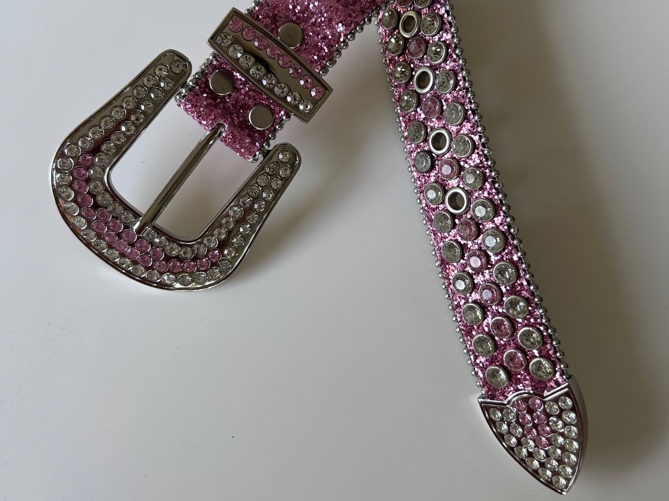 Cos Gürtel: Cowboy Gürtel mit Glitzer / Rhinestones – Neu (gemäss Beschreibung) aus St. Gallen von look-twice 2