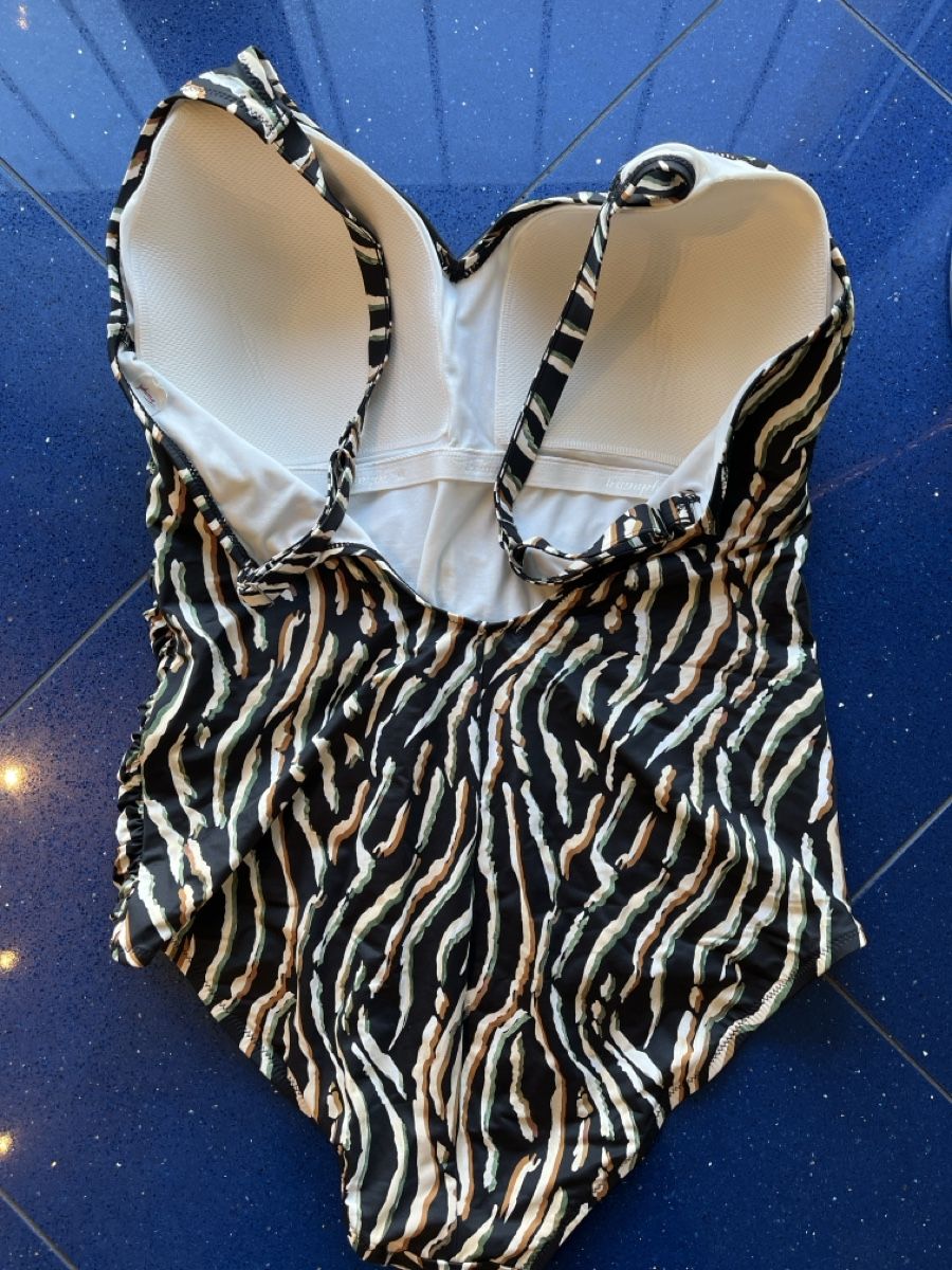 Costumi da bagno & Bikini: Badeanzug mit Zebra-Muster – Nuovo e nell'imballaggio originale da Matzingen venduto da mikica71 1