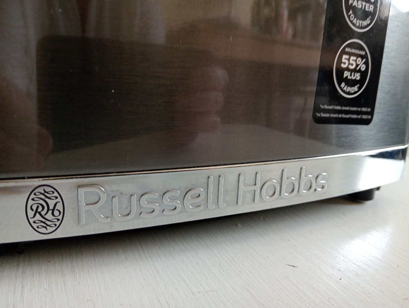 Russell Hobbs Elettrodomestici da cucina: Russell Hobbs Luna Moonlight Grey Toaster – Usato da Allschwil venduto da Evgeniia78 1