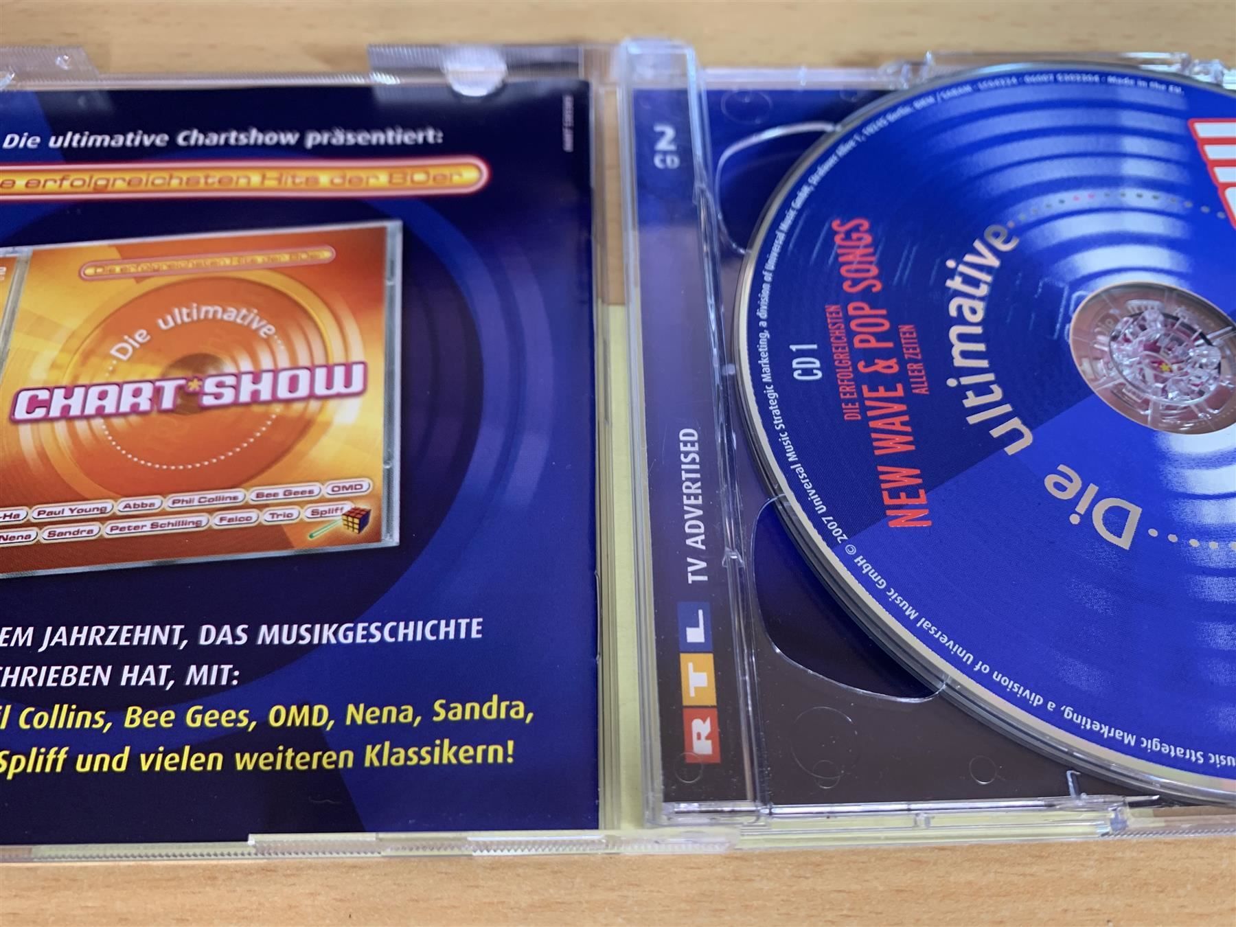 CD: Die Ultimative Chart Show - Die Erfolgreichsten New Wave & P – Usato da Rikon im Tösstal venduto da Alpenmutz 2