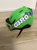 Kinder Skihelm Giro grün Grösse XS YOUTH