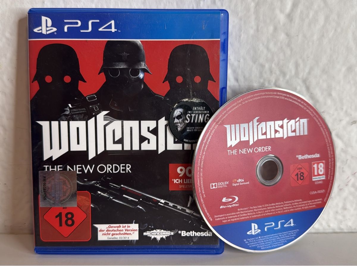 Sony Spiele: Wolfenstein The New Order PS4/PS5 Game Disc Case CH – Gebraucht aus Ehrendingen von bubulence