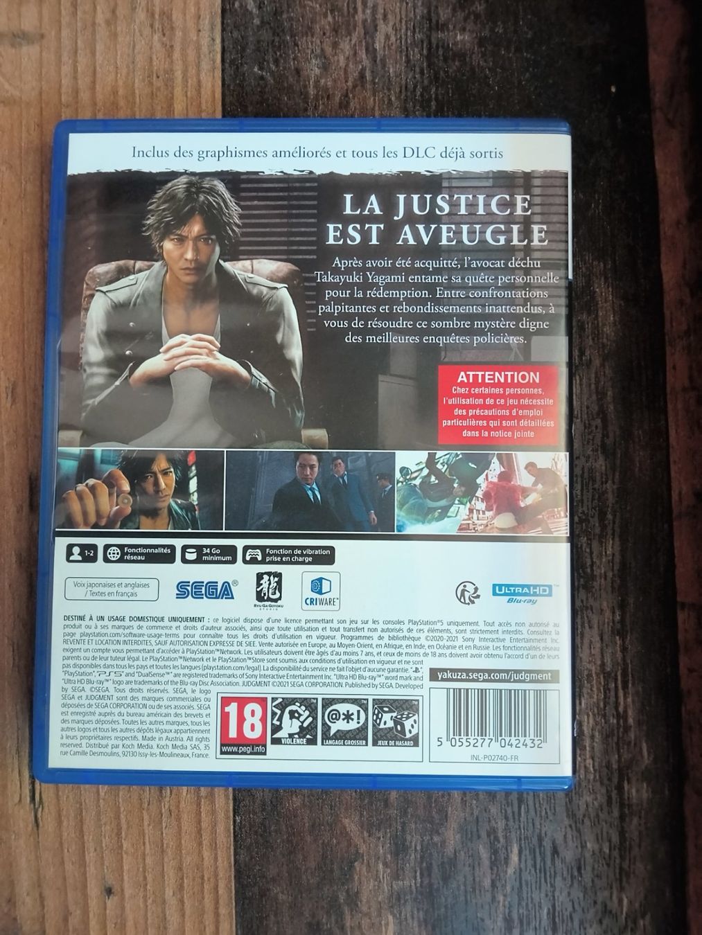 Sony Spiele: Playstation 5 Judgment – Gebraucht aus Renens VD von klovir 1