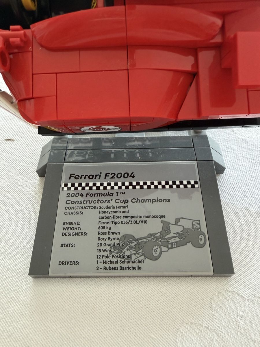 Lego Kit di costruzioni: Lego Ferrari  – Usato da Einsiedeln venduto da ironlady3 5
