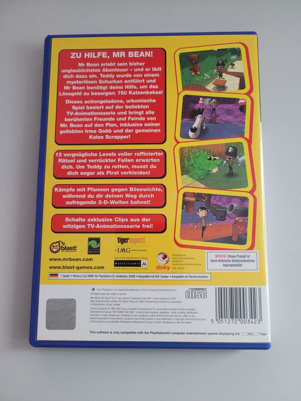 Spiele: Mr. Bean / PS 2 / Playstation 2 (PAL) – Gebraucht aus Uezwil von -Retrogames- 1