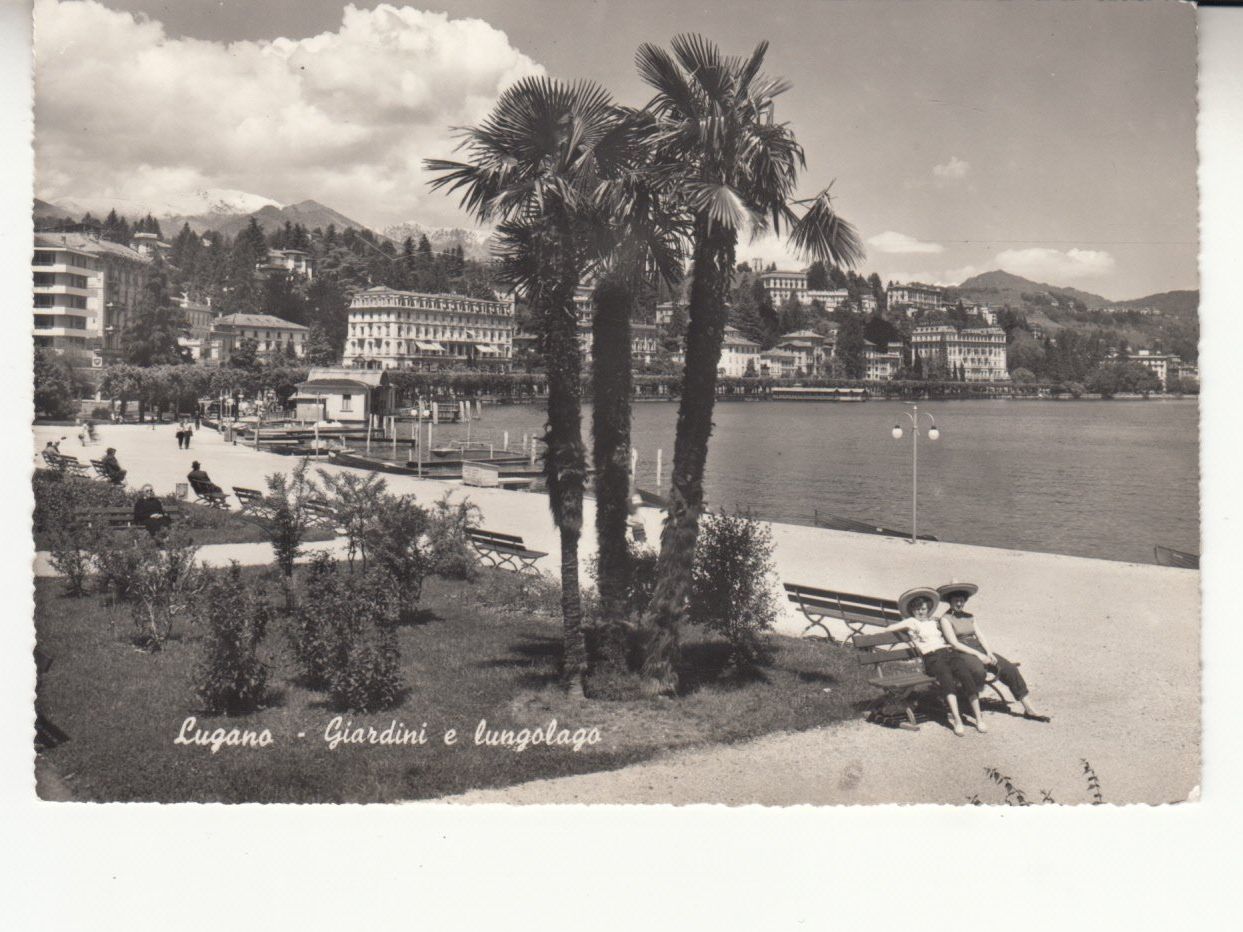 Cartes postales: Lugano 1956 – D'occasion à Bürglen TG par StampGraf