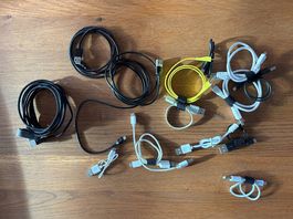Diverse Micro-USB Kabel