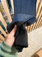 Warmer Schal in Schwarz